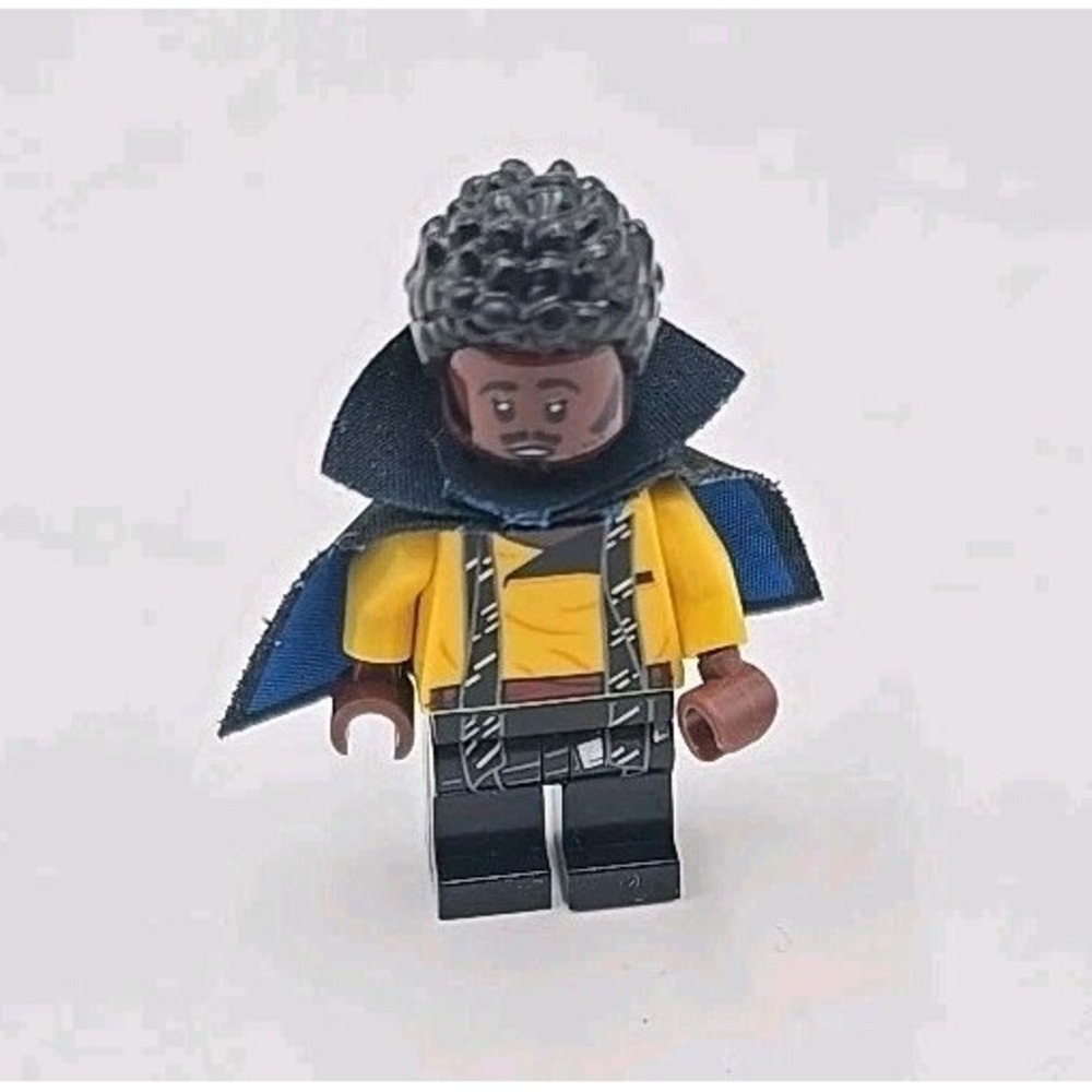 Lego Lando Calrissian 75212 Young, Short Cape with Collar Star Wars Minifigure